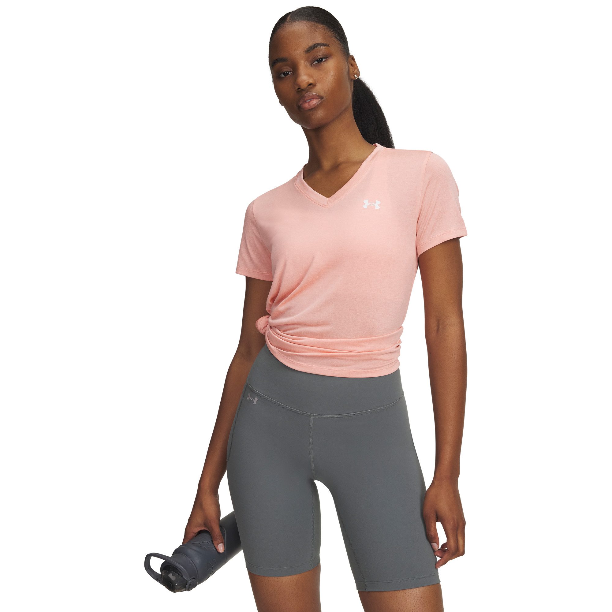 Under Armour® T-Shirt Under Armour Damen T-Shirt Tech SSV- Twist 1384227