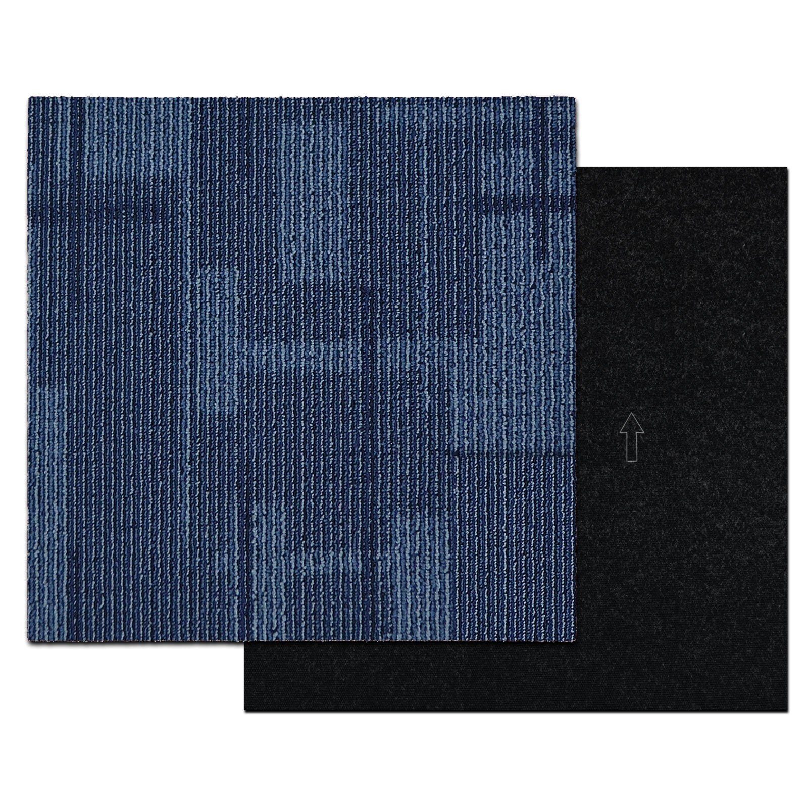 Karat Teppichfliese Budapest, Bodenschutz, Bodenfliese, Bodendiele, 4 Farbe günstig online kaufen