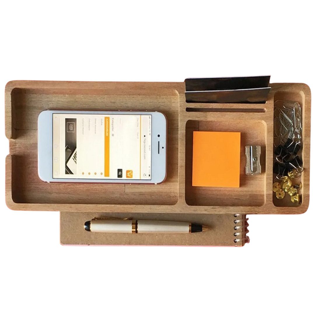 Moblix Schreibtischaufsatz CATE Organizer, Holz Schreibtischzubehör günstig online kaufen