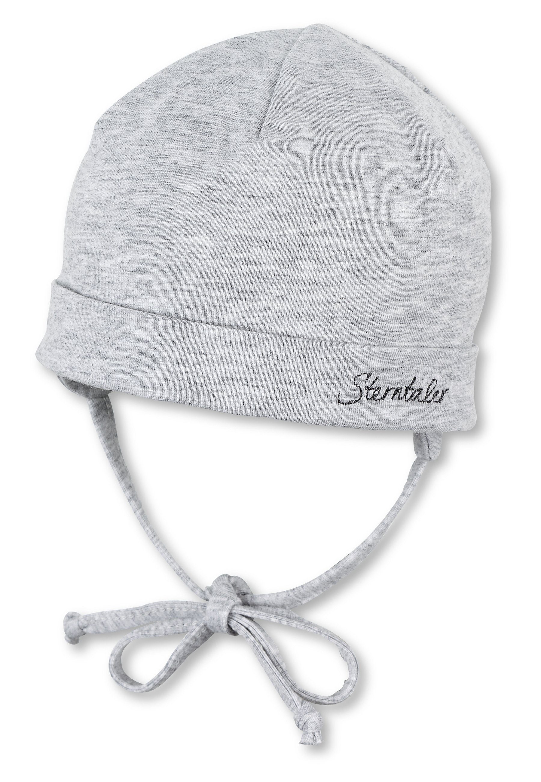 Sterntaler® Beanie OCS Beanie melange (1-St) Babymütze aus Singlejersey Beaniemütze unifarben