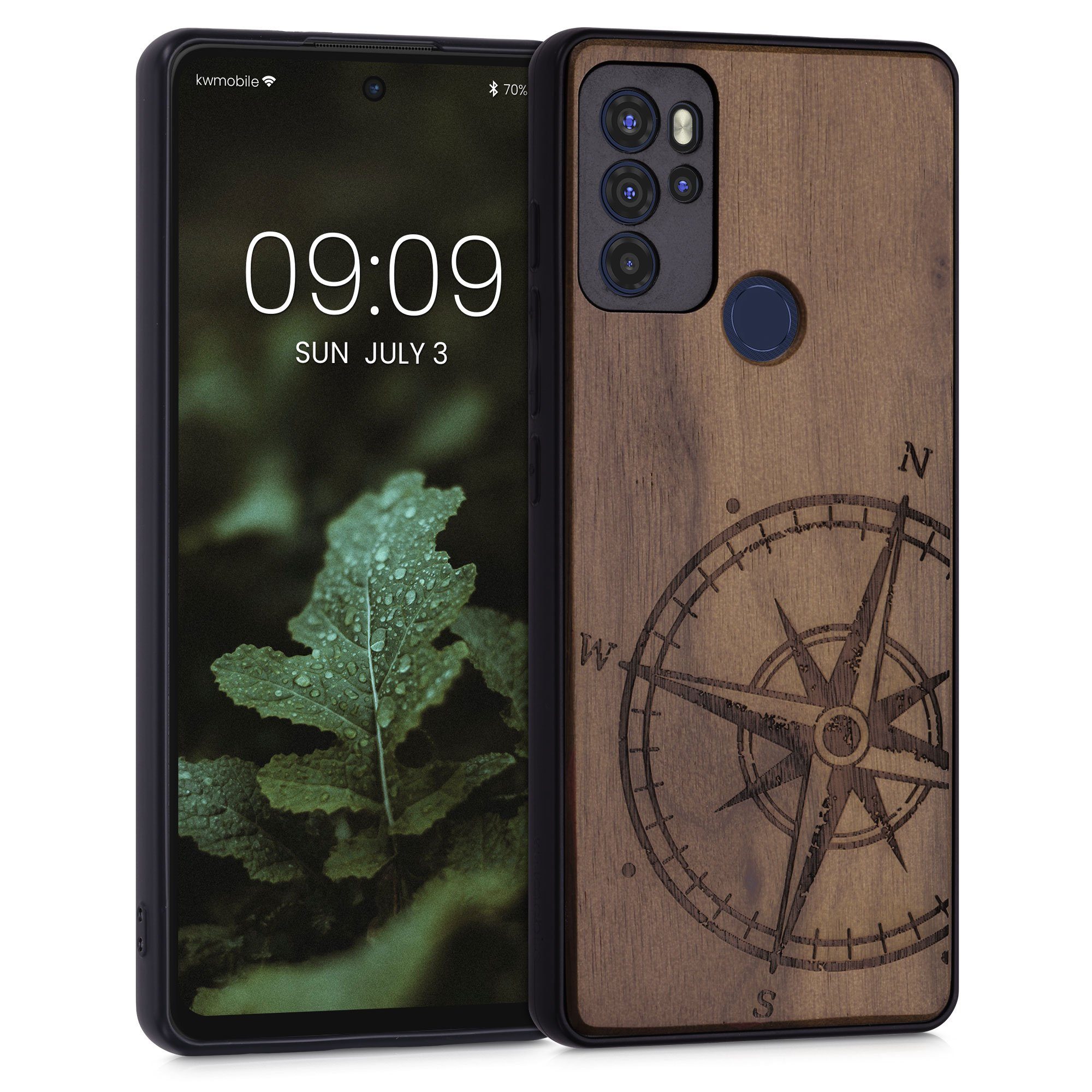 kwmobile Handyhülle Hülle für Motorola Moto G60S, Handyhülle TPU Cover Bumper Case