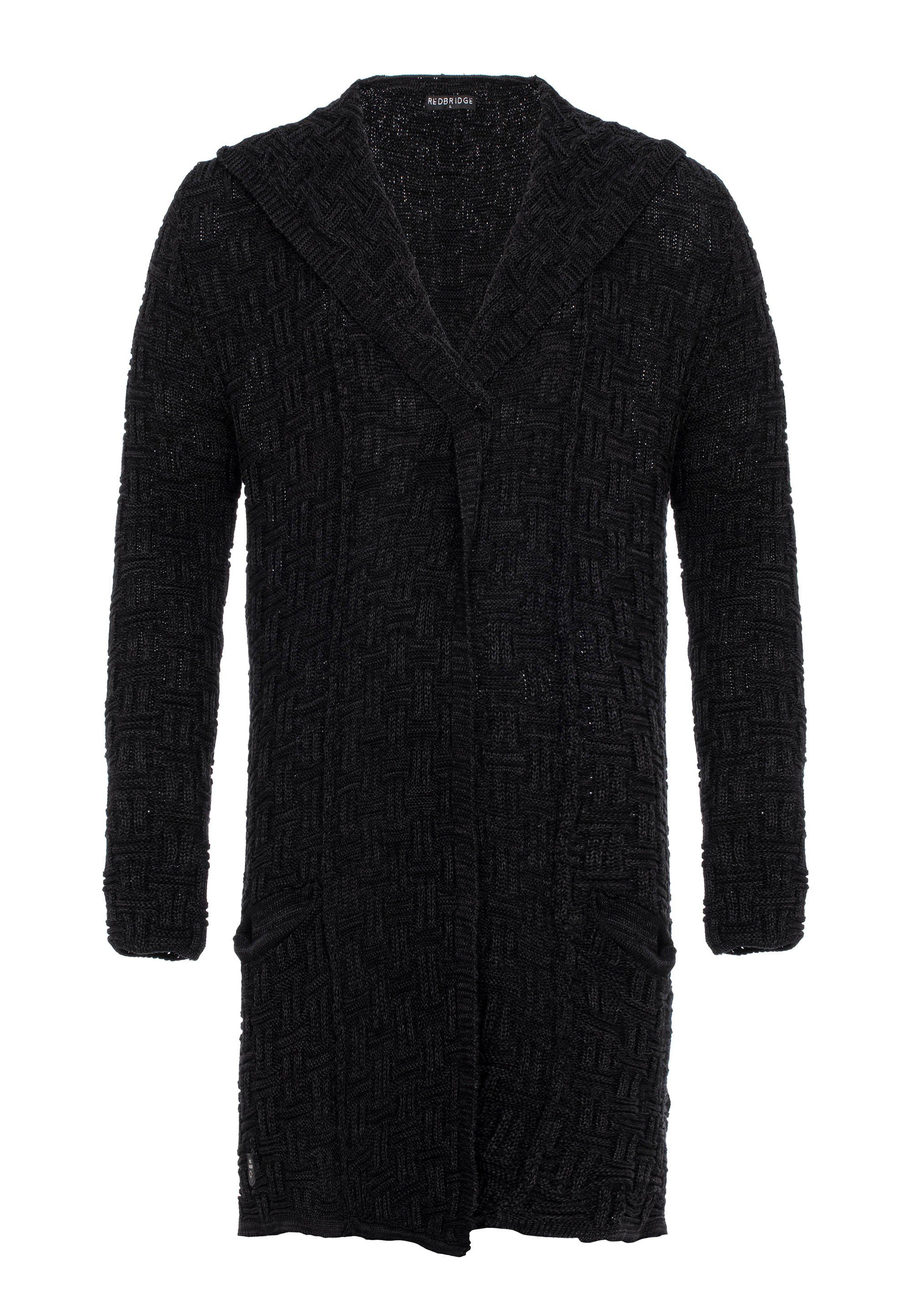 RedBridge Strickjacke Shreveport mit asymmetrischem Schnitt