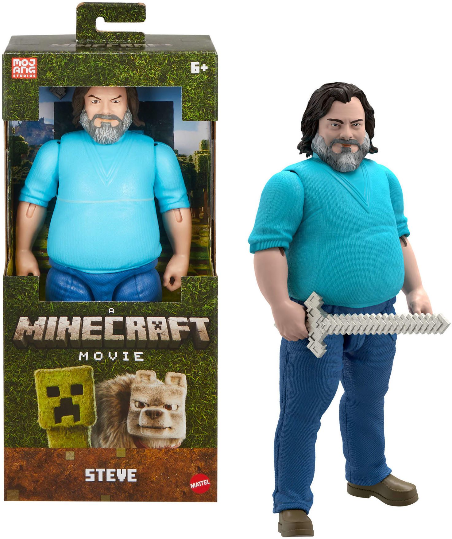 Mattel® Actionfigur Minecraft Steve
