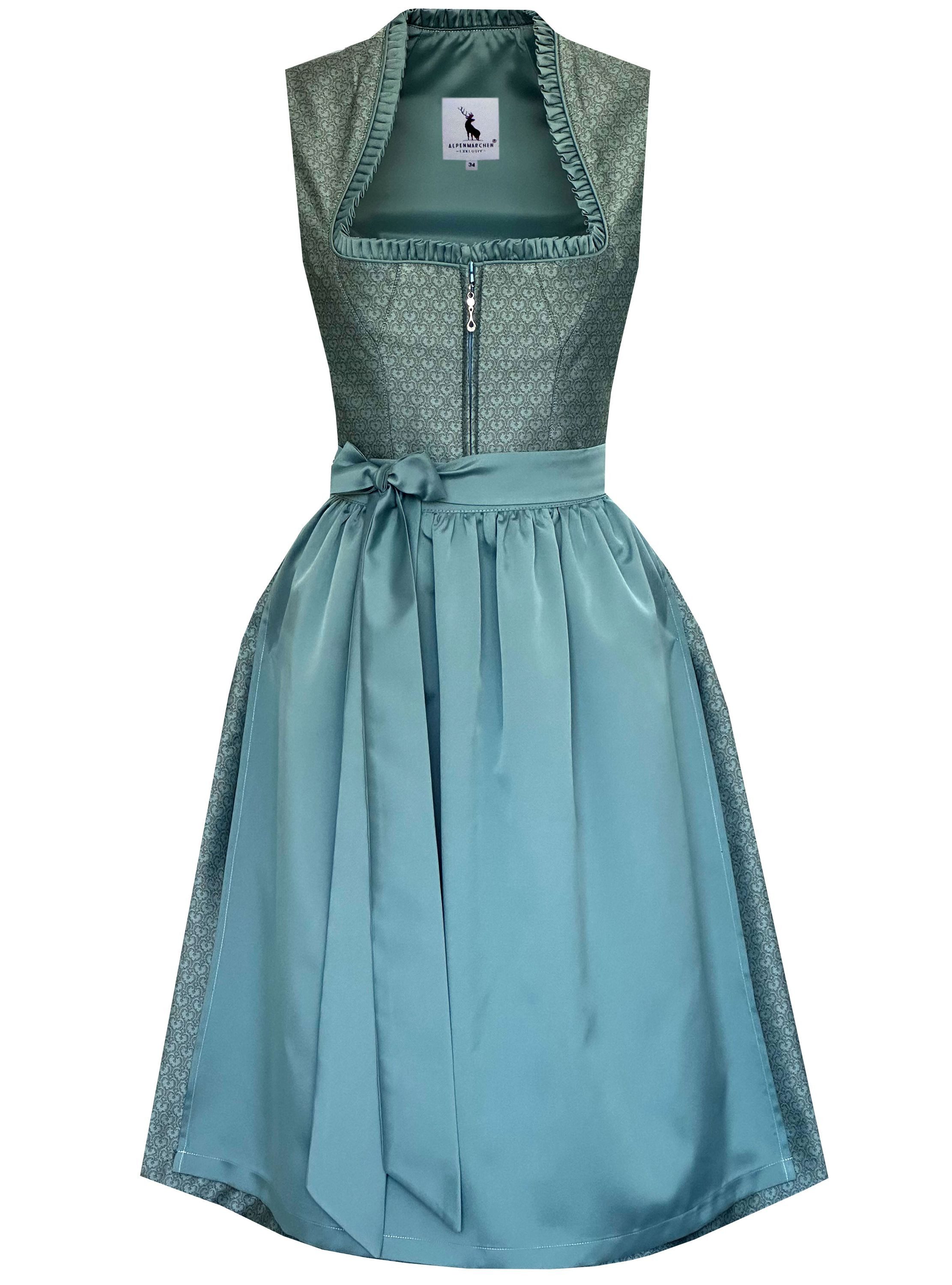 Alpenmärchen Dirndl Dirndl Liane in Petrol - ALM1040