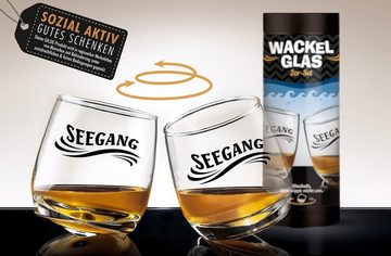 GILDE Glas, Glas, 2er Set WhiskyGlaeser in toller Geschenkbox Design Kreiselglas