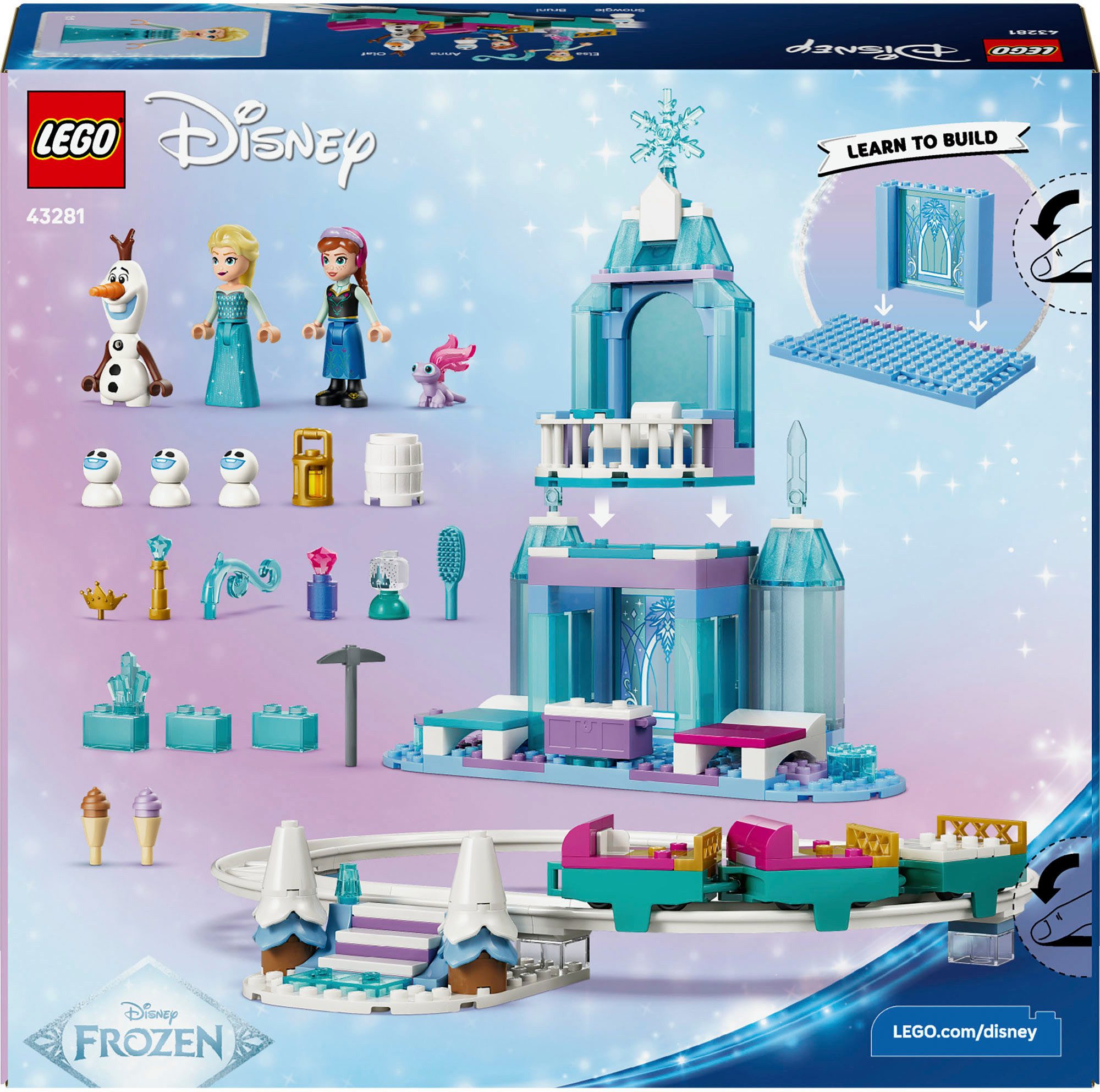 LEGO® Elsas Schlittenfahrt um den Eispalast (43281), LEGO Disney Princess K günstig online kaufen
