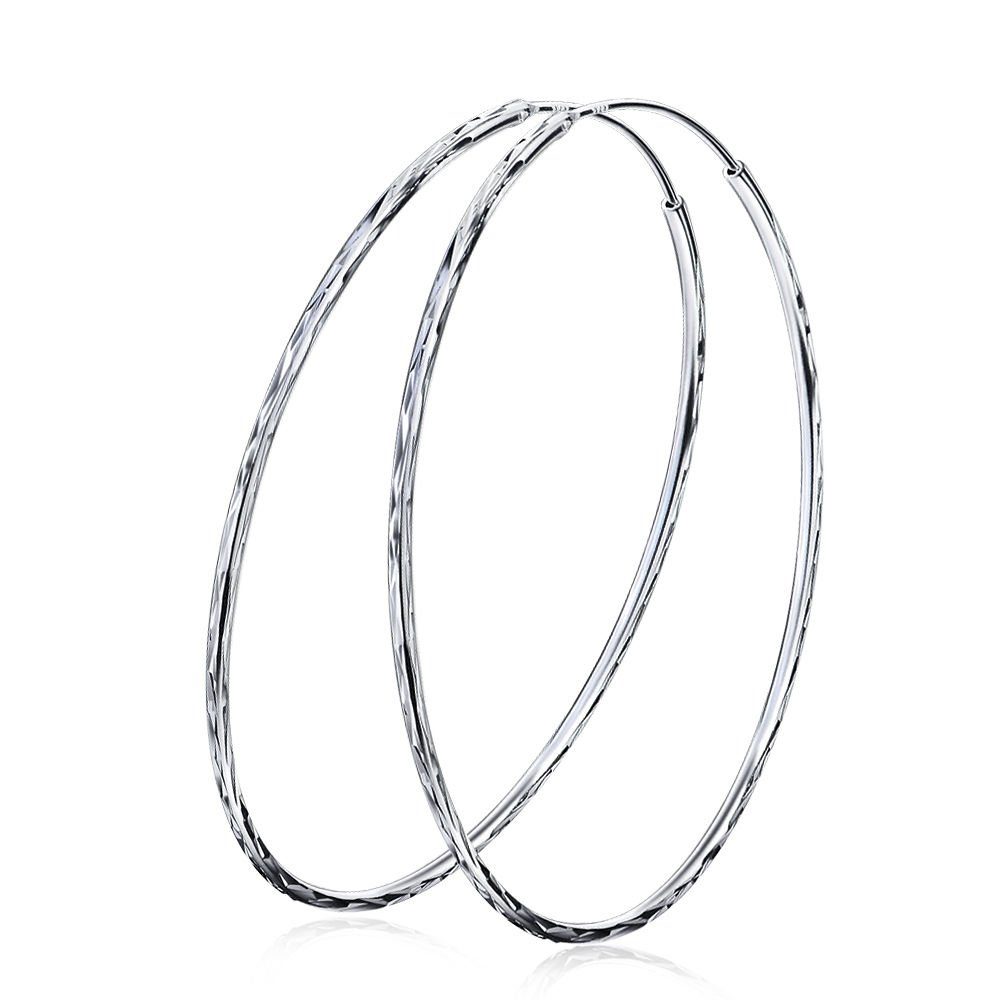 Schmuck-Elfe Paar Creolen Classic Big, 925 Sterling Silber