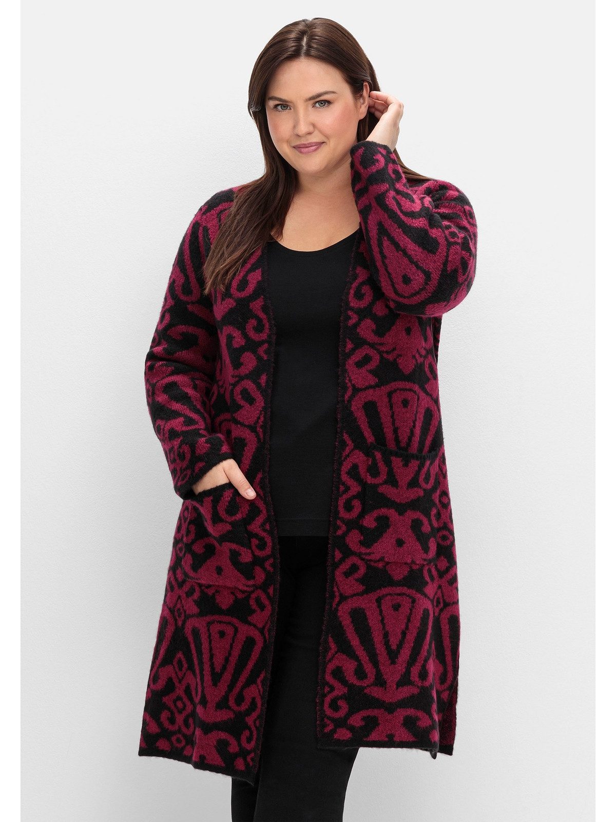 sheego by Joe Browns Longstrickjacke Große günstig online kaufen