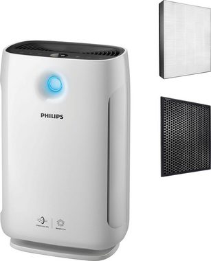 Philips Luftreiniger AC2889/10 2000 Serie, für 79 m² Räume, mit App-Anbindung und für Allergiker geeignet