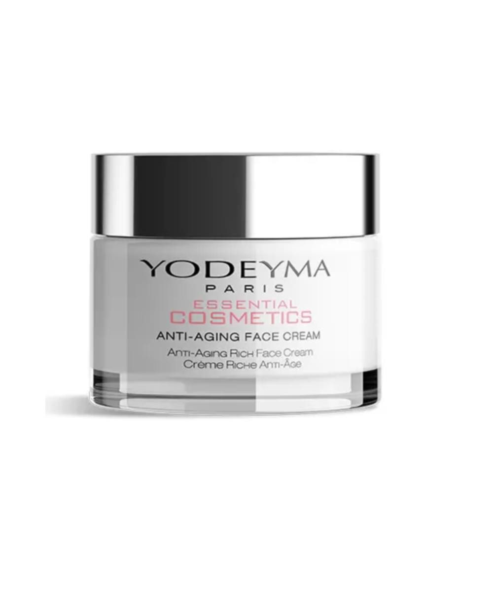 Tagescreme YODEYMA Essential Cosmetics Anti Aging Gesichtscreme 50 ml Packung, Anti Aging Gesichtscreme zur Stimulierung der Zellregeneration