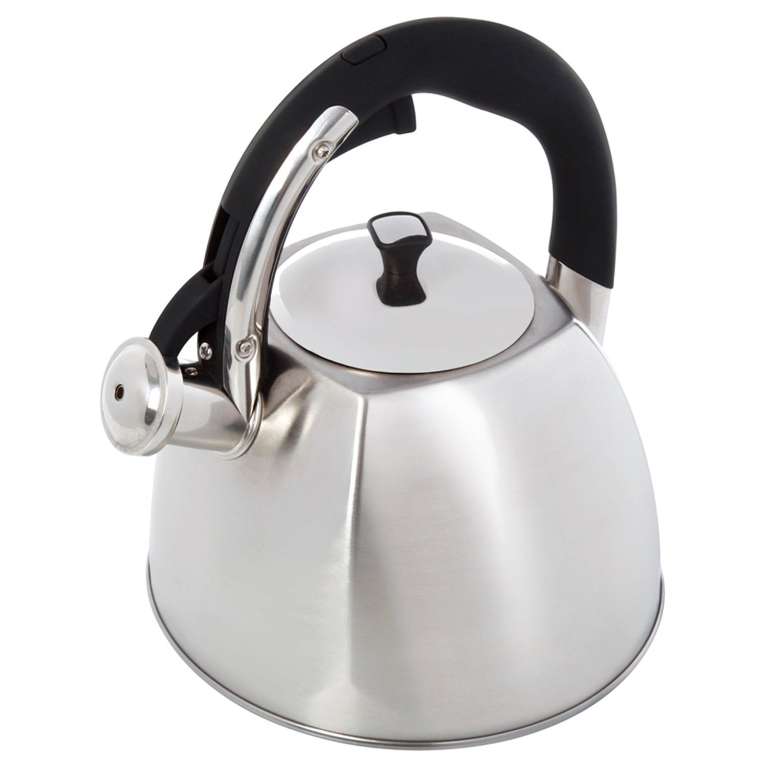 Maestro Wasserkessel MR-1333-S, Wasserkessel mit Deckel und Pfeifton 2,2L 24 x 19 x 20 cm