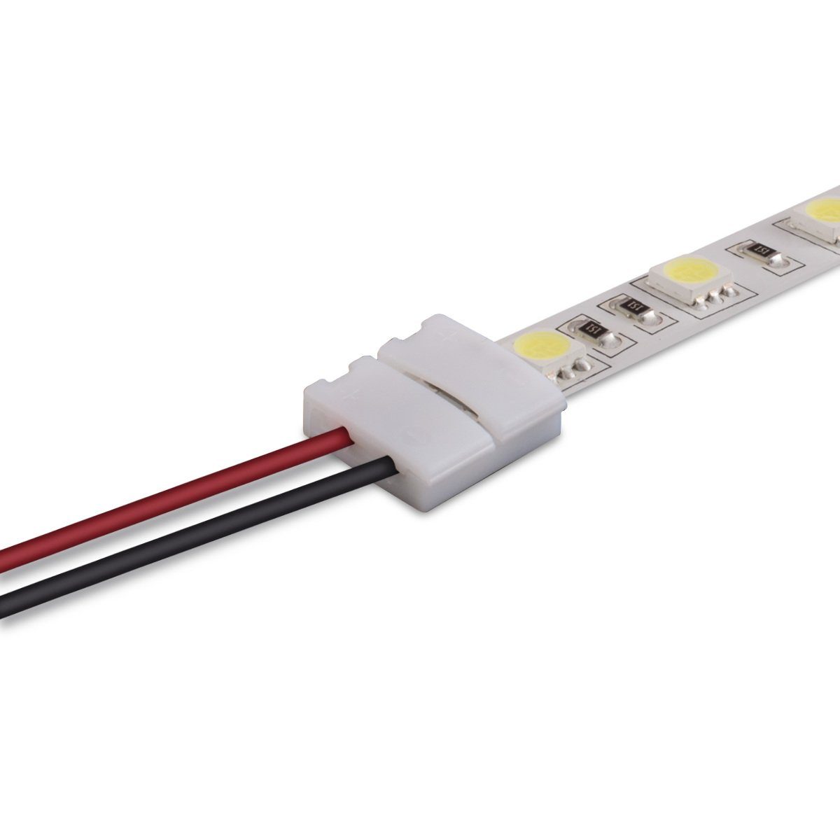 Strip Panel f. LED einfarbige Verbinder Bänder kwmobile 10x LED LED Kabel