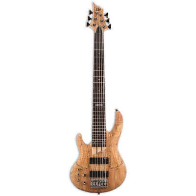ESP E-Bass, LTD B-206SM Lefthand Natural Satin, LTD B-206SM Lefthand Natural Satin - Linkshänder E-Bass