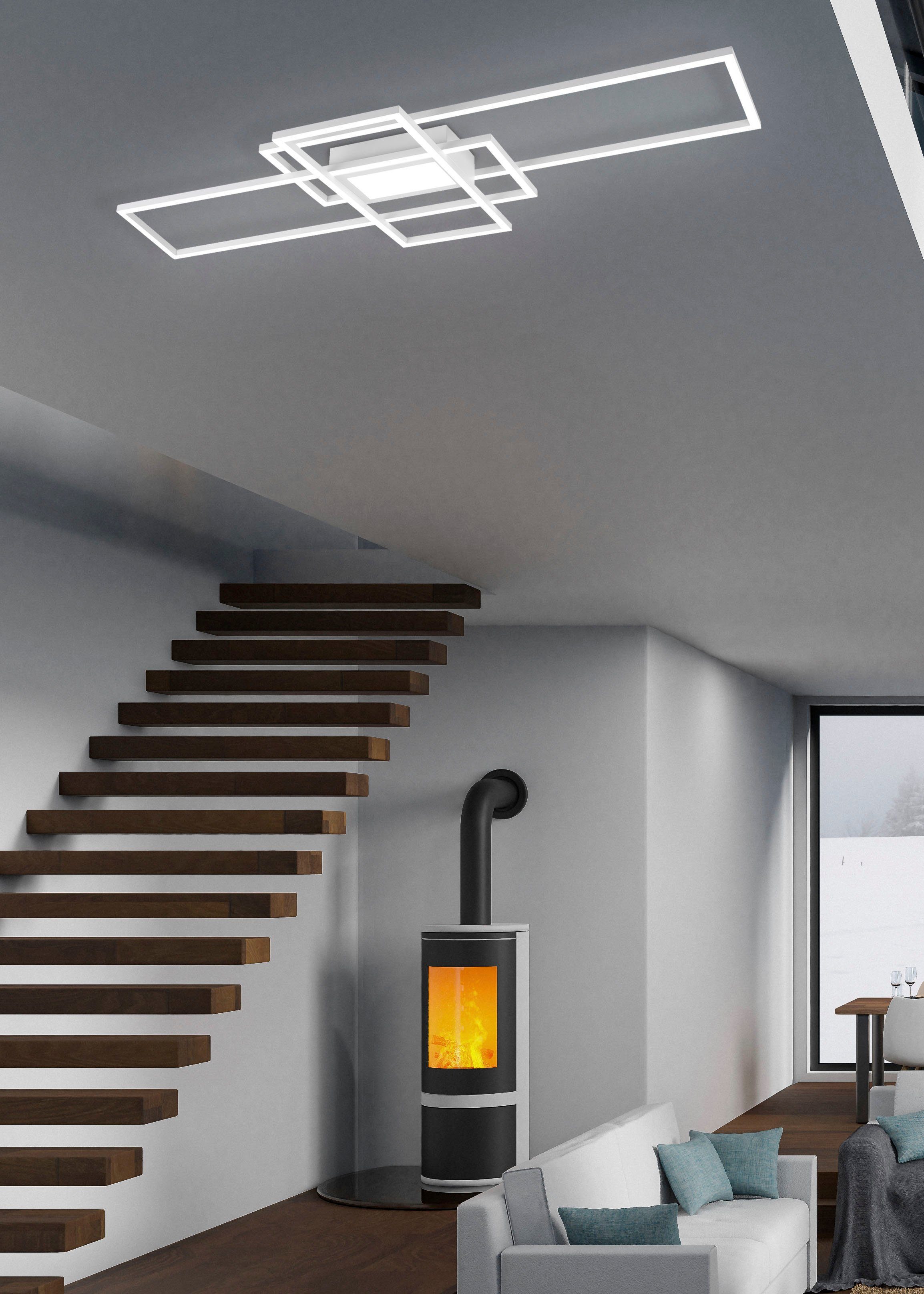 TRIO Leuchten LED Deckenleuchte MILA, Dimmfunktion, günstig online kaufen