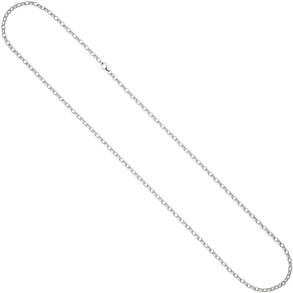 Silberkette 3mm Ankerkette, 925 Silber, 60cm