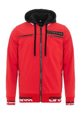 Cipo & Baxx Outdoorjacke mit coolem Rückenprint