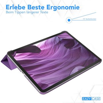 EAZY CASE Tablet-Hülle Smart Case für iPad Pro 11" 1. 2. 3. 4. Generation 11 Zoll, Tabletcover mit Stehfunktion Slim Sleep Wakeup Deckel Klappbar Violett