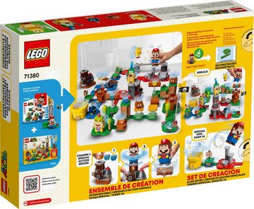 LEGO® Konstruktionsspielsteine LEGO® Super Mario™ - Baumeister-Set für eigene Abenteuer, (Set, 366 St)