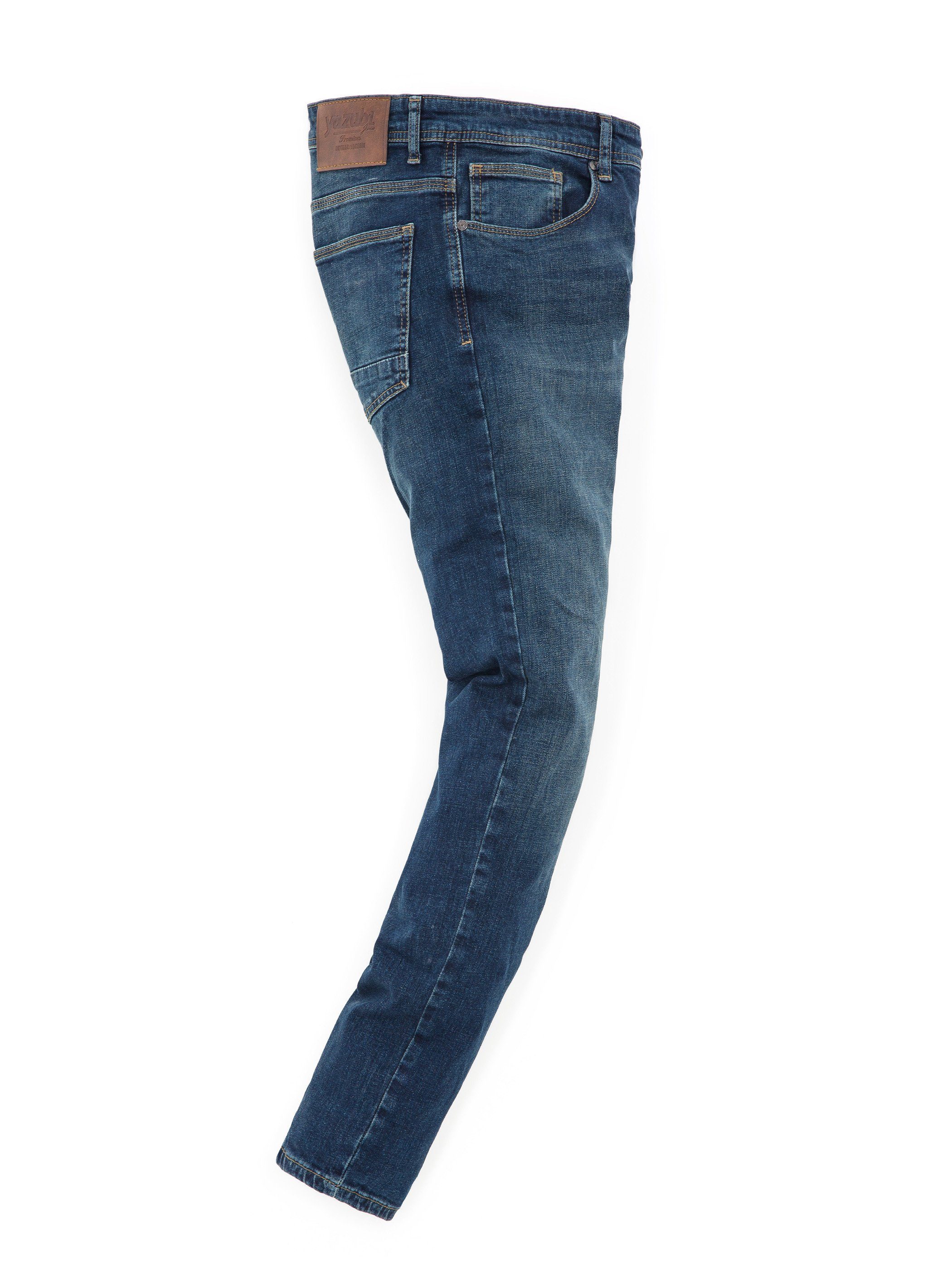 Yazubi Slim-fit-Jeans Edvin Jeans denim (dark 194118) Blau
