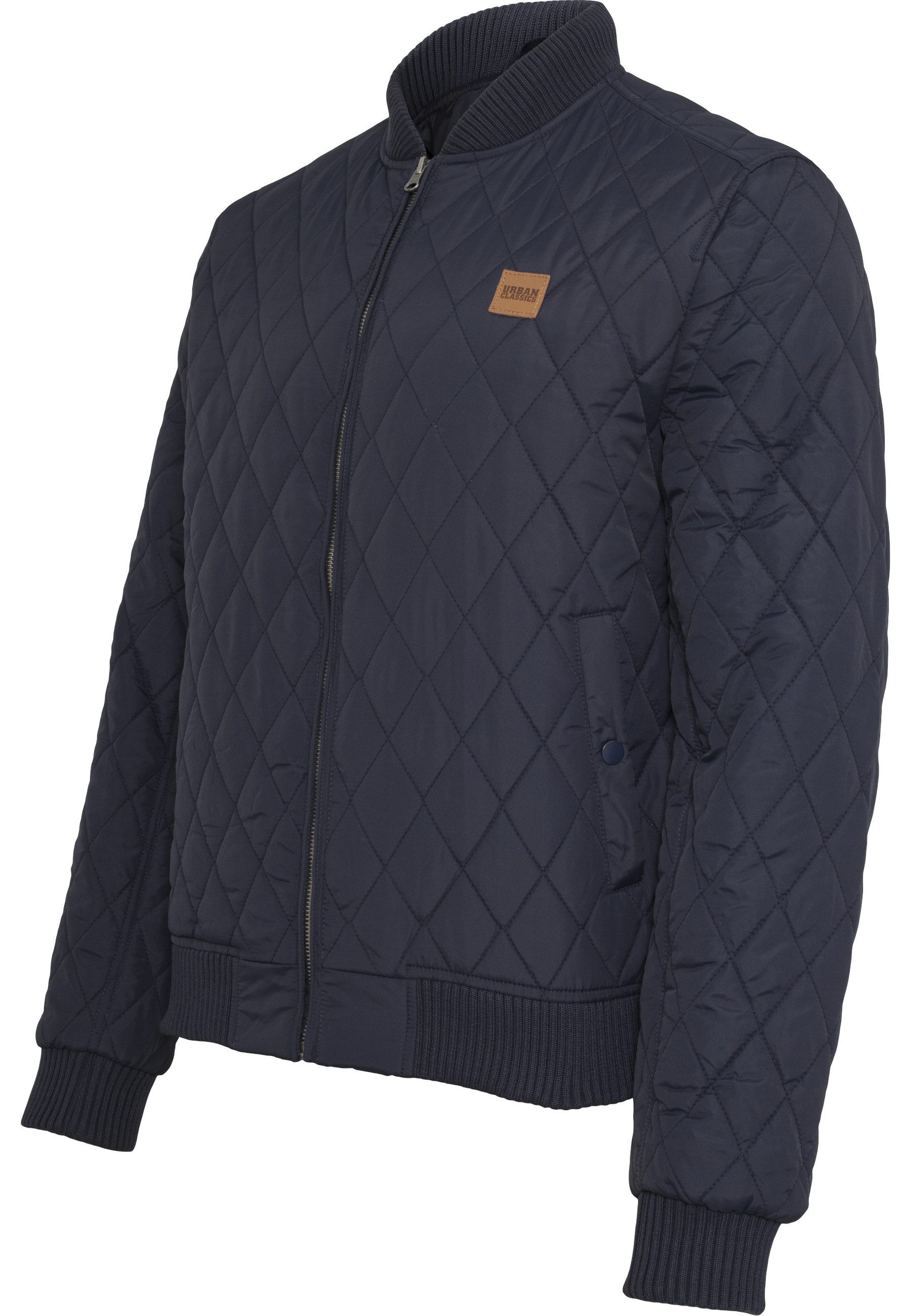URBAN CLASSICS Allwetterjacke Urban Classics Herren Diamond Quilt Jacket (1-St)