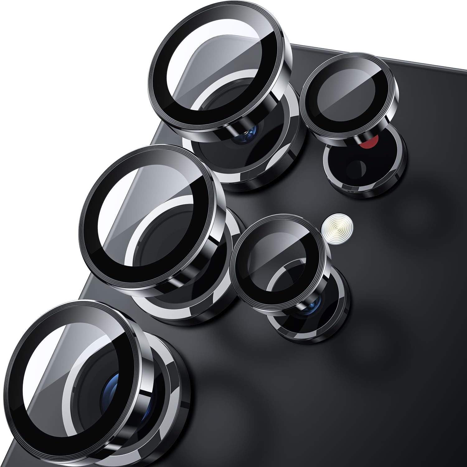MSM Kameraschutzglas 5X Linsenglas für Samsung Galaxy S25 Ultra Schutz Panzerfolie Titan