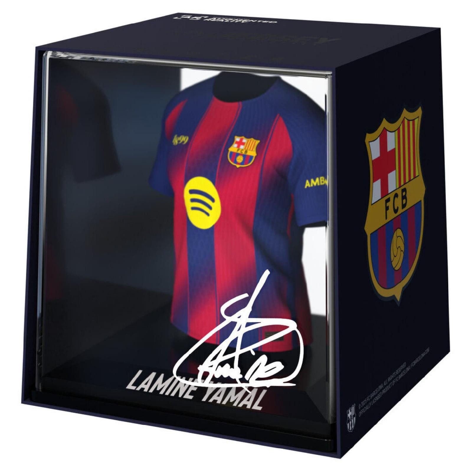 BanboToys Actionfigur FC Barcelona Lamine Yamal mini t-shirt figure