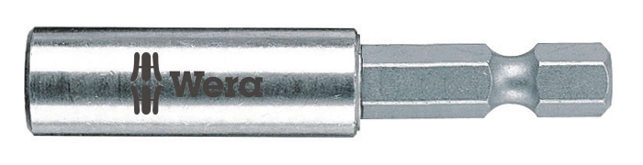 Wera Bithalter, Magnet 1/4"-1/4" 6-kant mm 75