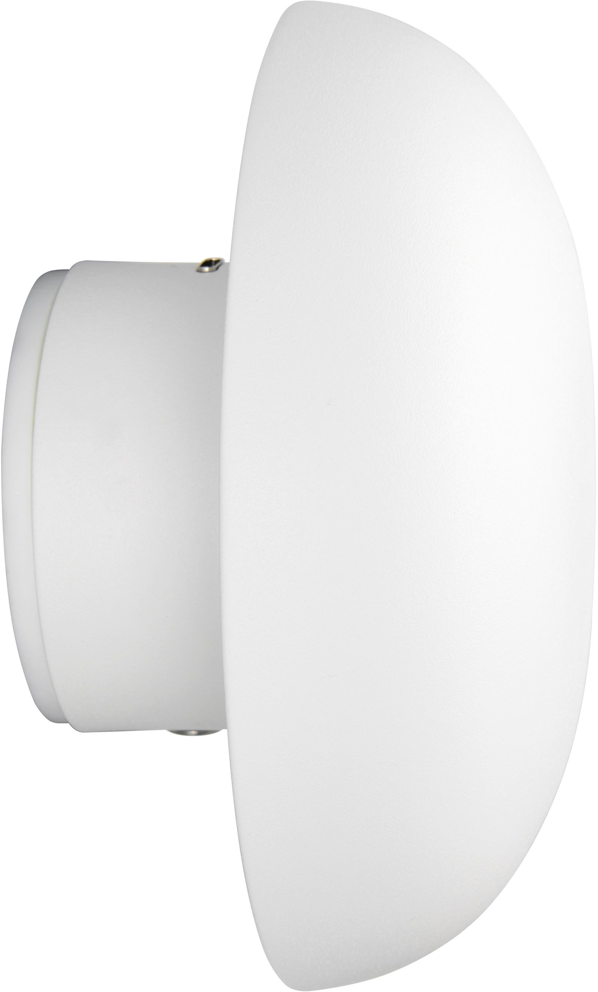 Reality Leuchten LED Wandleuchte DAVEY, runde Akku Wandlampe mit Touchdimmer, USB-Anschluss Ø 15,5 cm, Dimmfunktion, USB-Ladefunktion, LED fest integriert, Warmweiß, Indoor Akku Wandlampe, einfache Wandbefestigung, Tiefe 8,5 cm