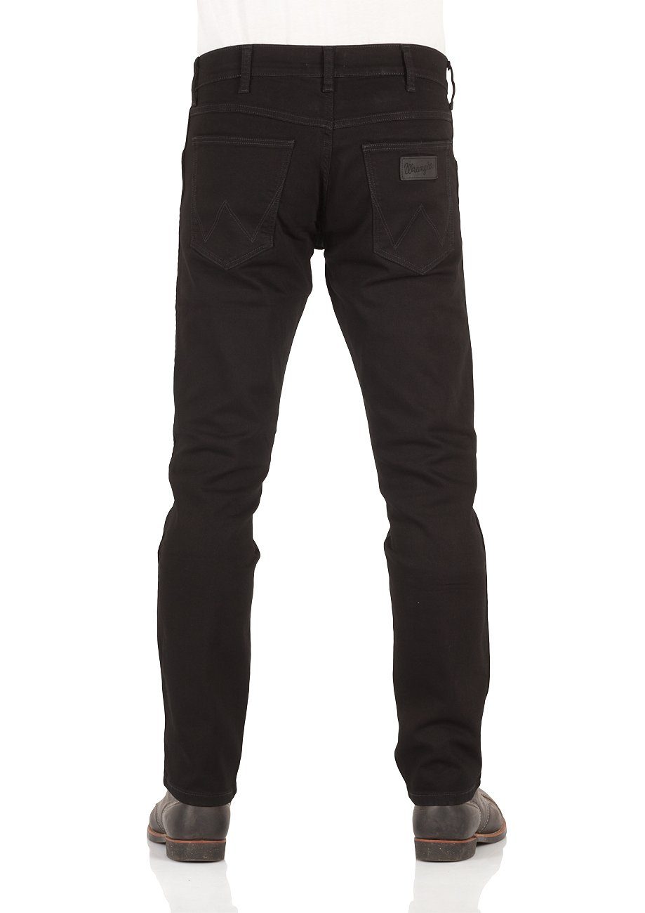 Stretch mit Straight-Jeans Wrangler Black Greensboro (W15QHP19A) Valley
