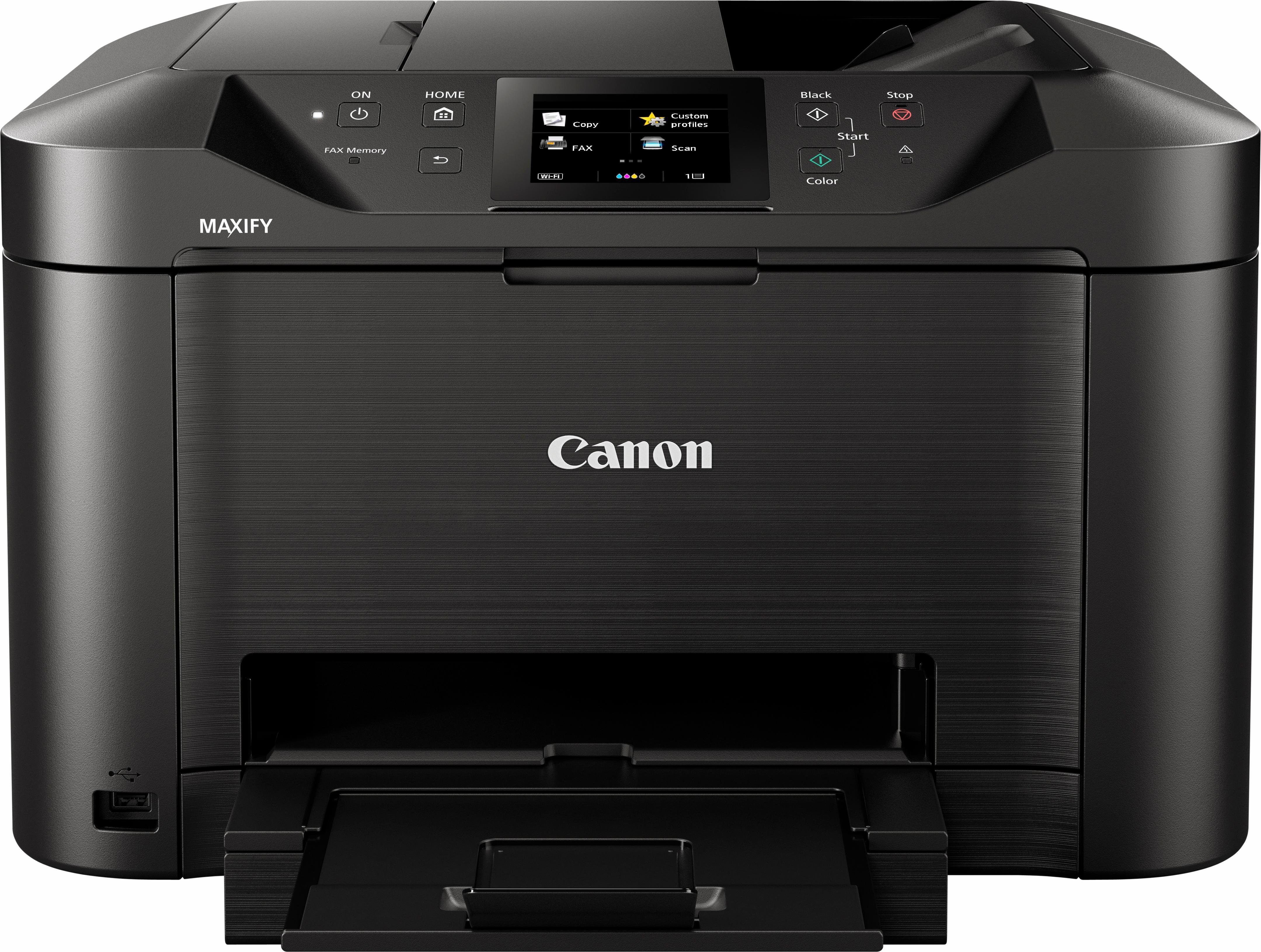 Canon MAXIFY MB5150 Multifunktionsdrucker, (LAN (Ethernet), WLAN (Wi-Fi), Tintenstrahl-Multifunktionssystem mit Cloudanbindung)