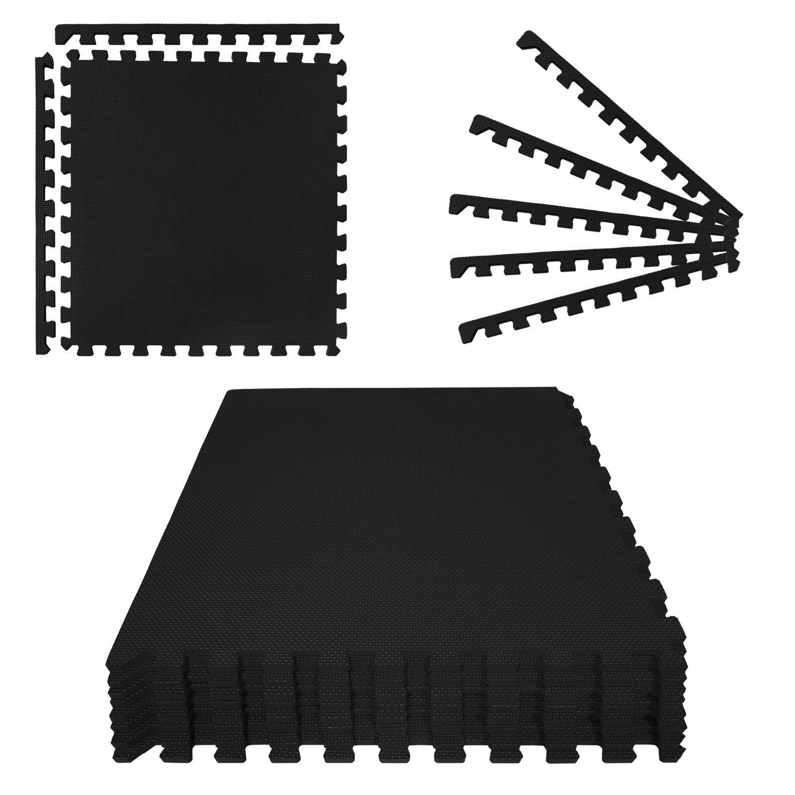 Montafox Pool-Bodenschutzfliese Poolmatte 8er Set 60 x 60 x 1 cm erweiterbares Stecksystem