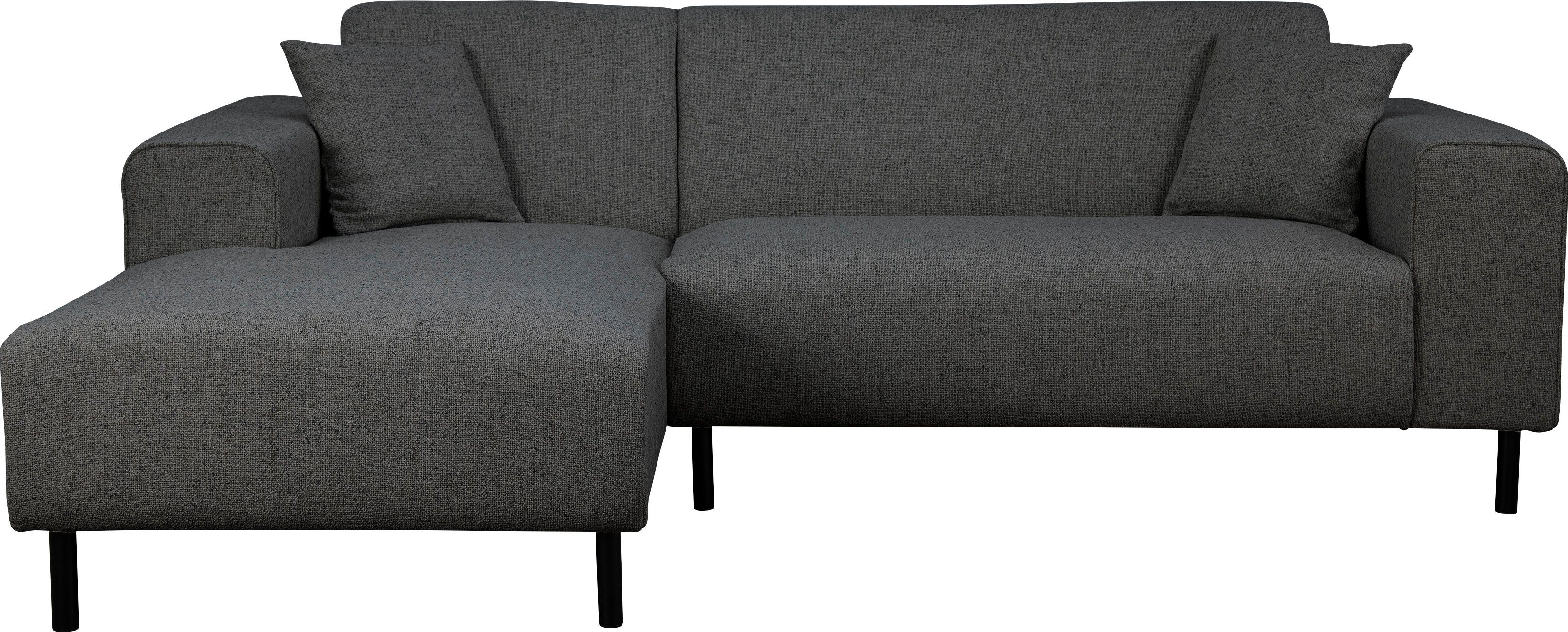 Home affaire Ecksofa "ARROS L-Form mit Wellenunterfederung, Maße B/T/H: 235 günstig online kaufen