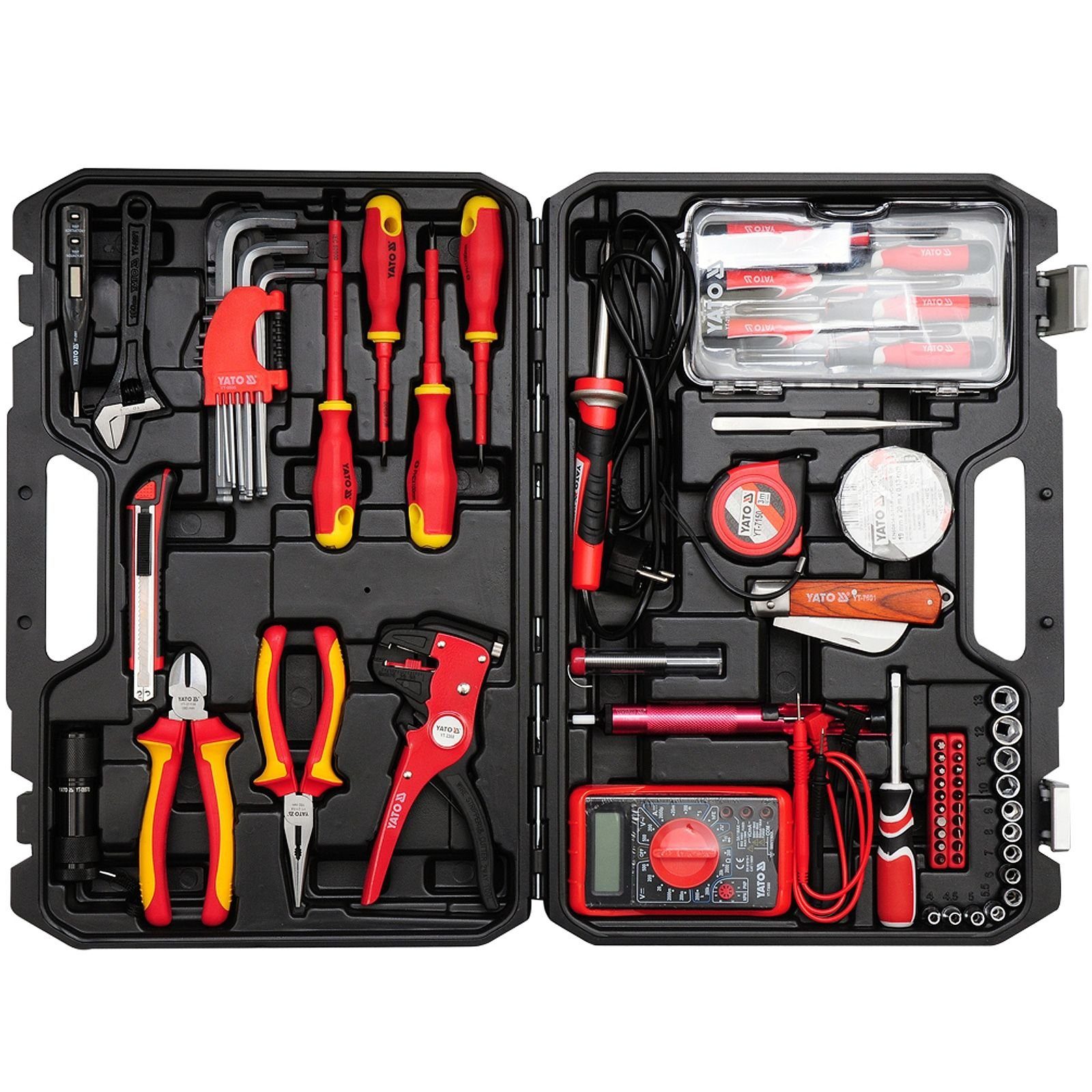 Yato Rohrzange Werkzeug-Set für Elektriker 68-teilig günstig online kaufen