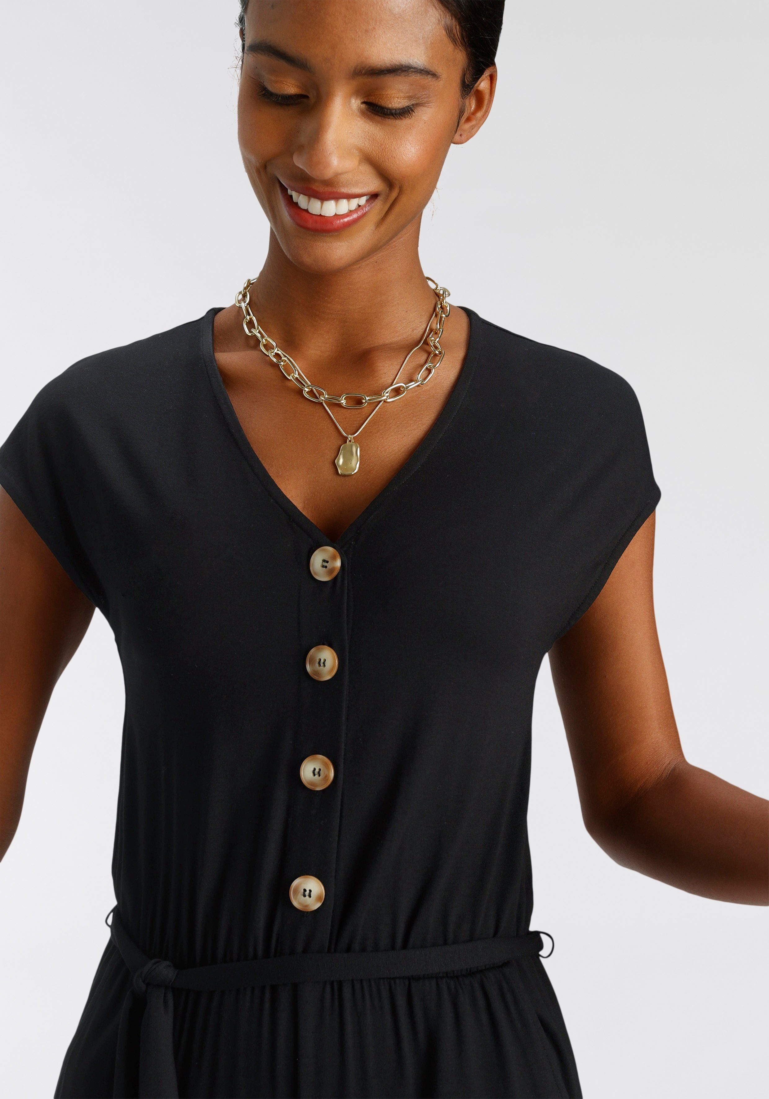 Tamaris Culotte-Overall mit Knopfleiste