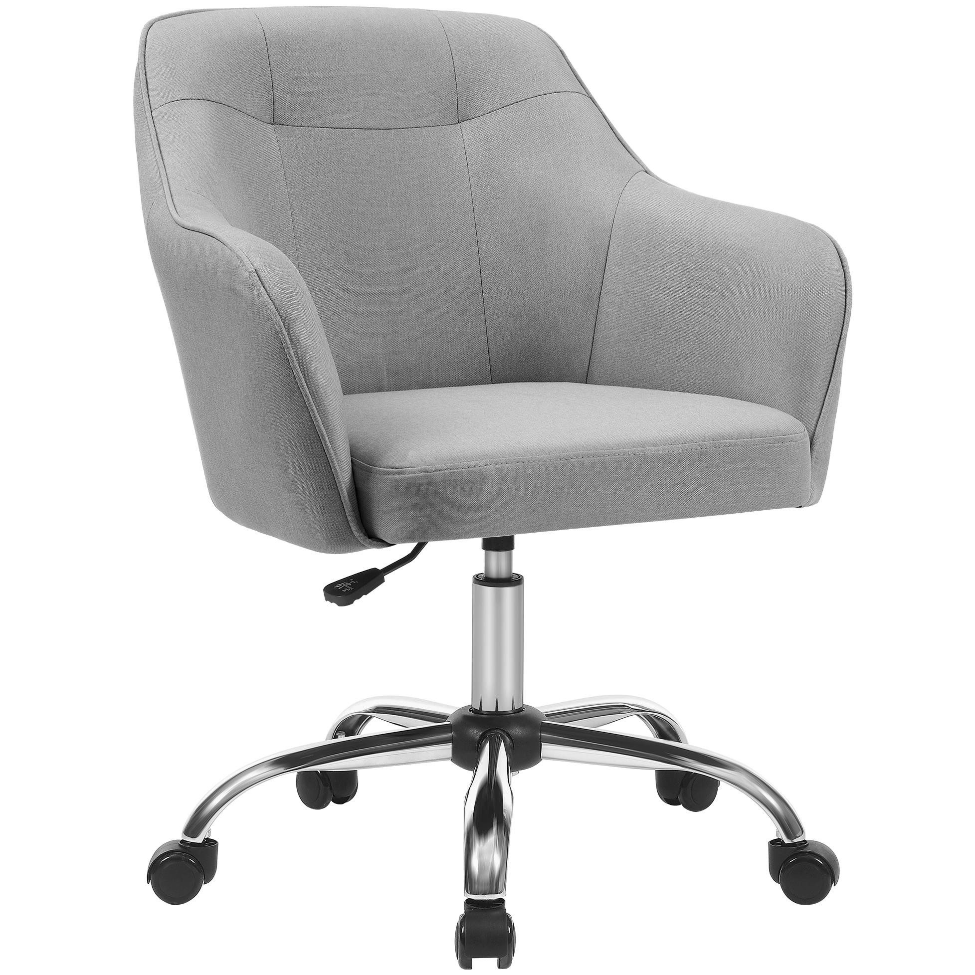 SONGMICS Bürostuhl (1 St), höhenverstellbar, atmungsaktiv, Baumwoll-Leinen- günstig online kaufen