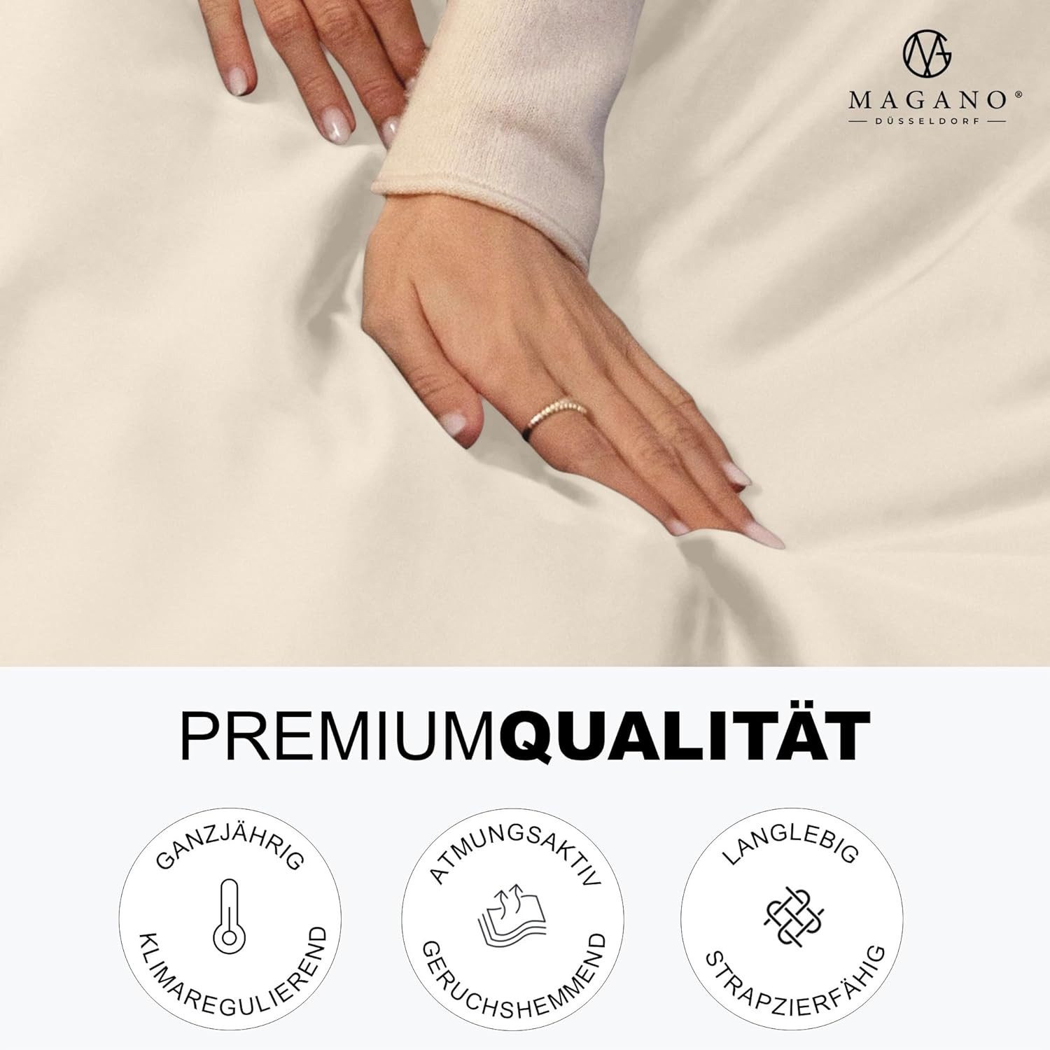 MAGANO Spannbettlaken Premium Bettlaken, Gummizug: rundum, Ultra weich, Kni günstig online kaufen