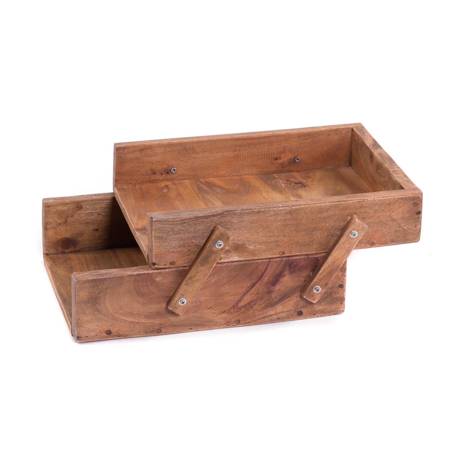 DESIGN DELIGHTS Aufbewahrungsbox DOKUMENTENABLAGE "SLIDE", Altholz günstig online kaufen