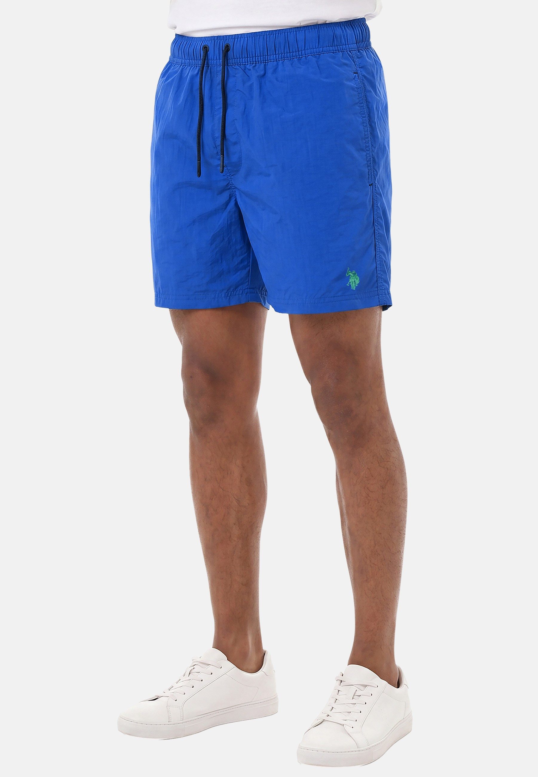 U.S. Polo Assn. Badeshorts Schwimmshorts USKyrk – Herren Badeshorts mit elastischem Bund Leichtes Nylon, schnell trocknend und mit Netzfutter