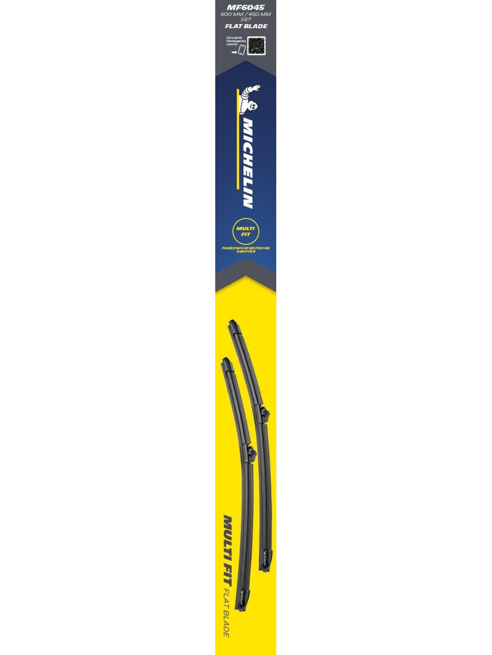 Michelin Scheibenwischblätter Michelin Scheibenwischer Multi Fit Set MF6045