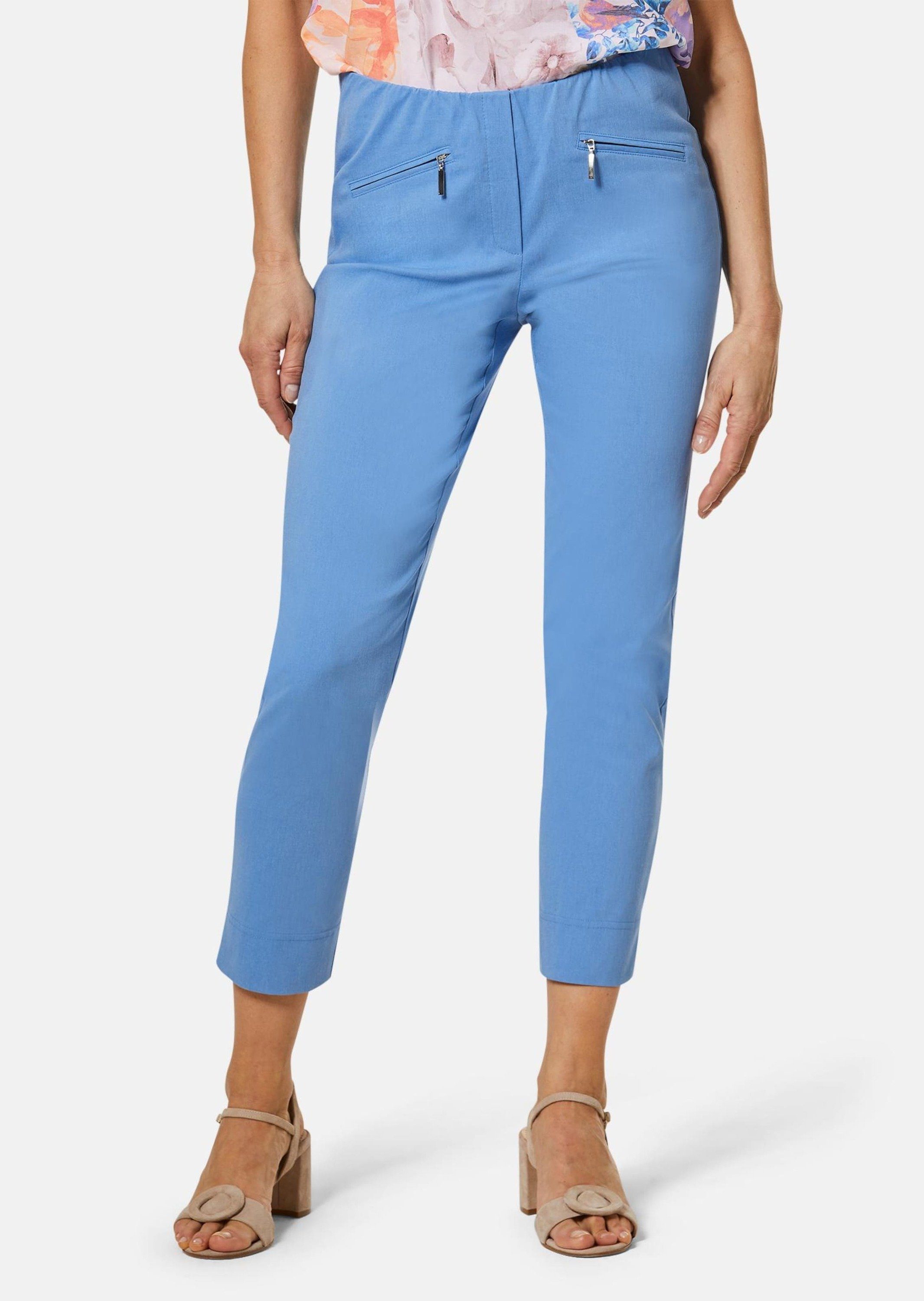 jeansblau GOLDNER Kurzgröße: Louisa 7/8-Super-Stretch-Schlupfhose 7/8-Caprijeans