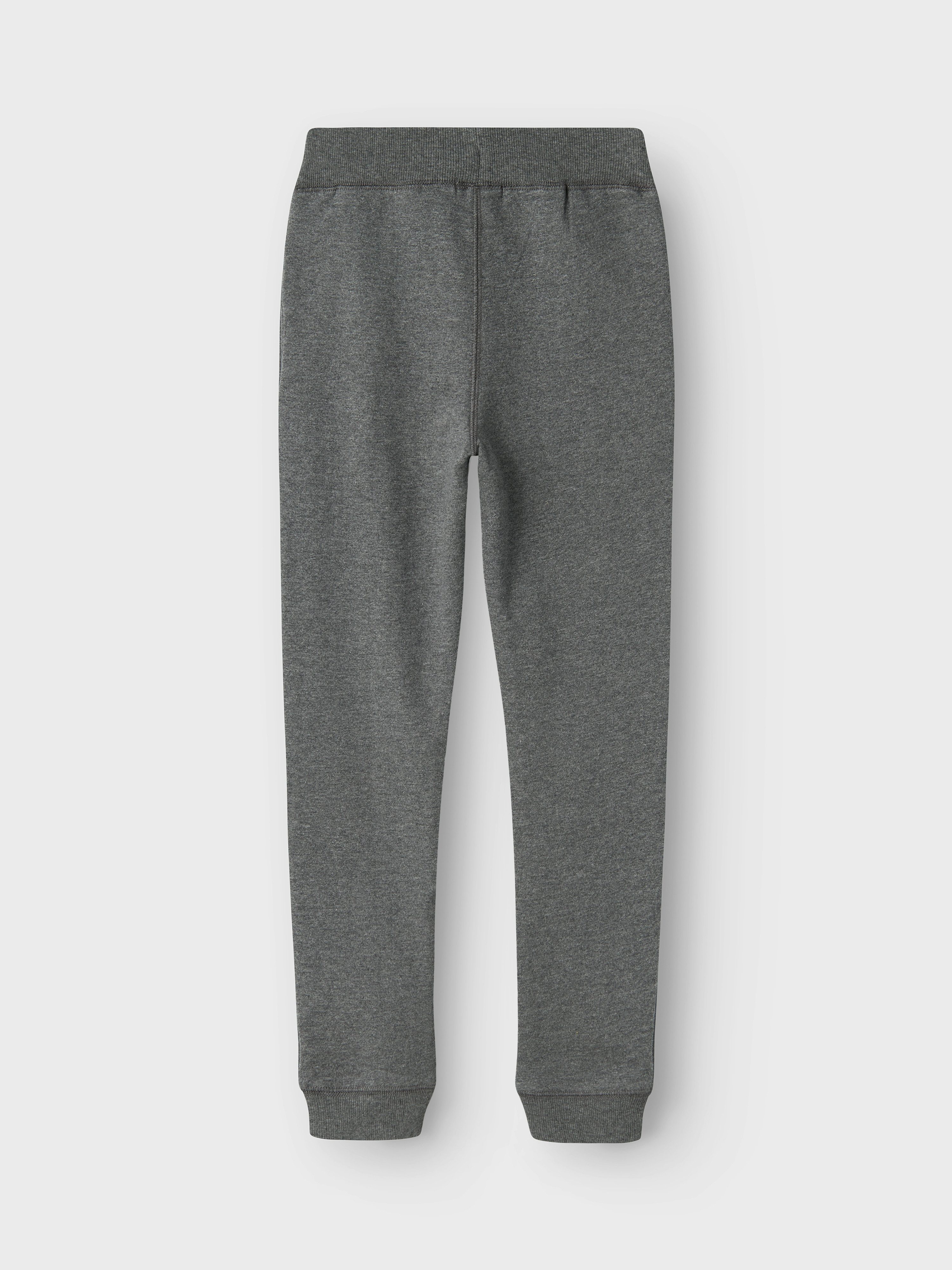 Name It Sweathose NKMSWEAT – Jogger mit verstellbarem Bund und Rippbündchen unifarben, casual, regular fit, angeraute Sweatware