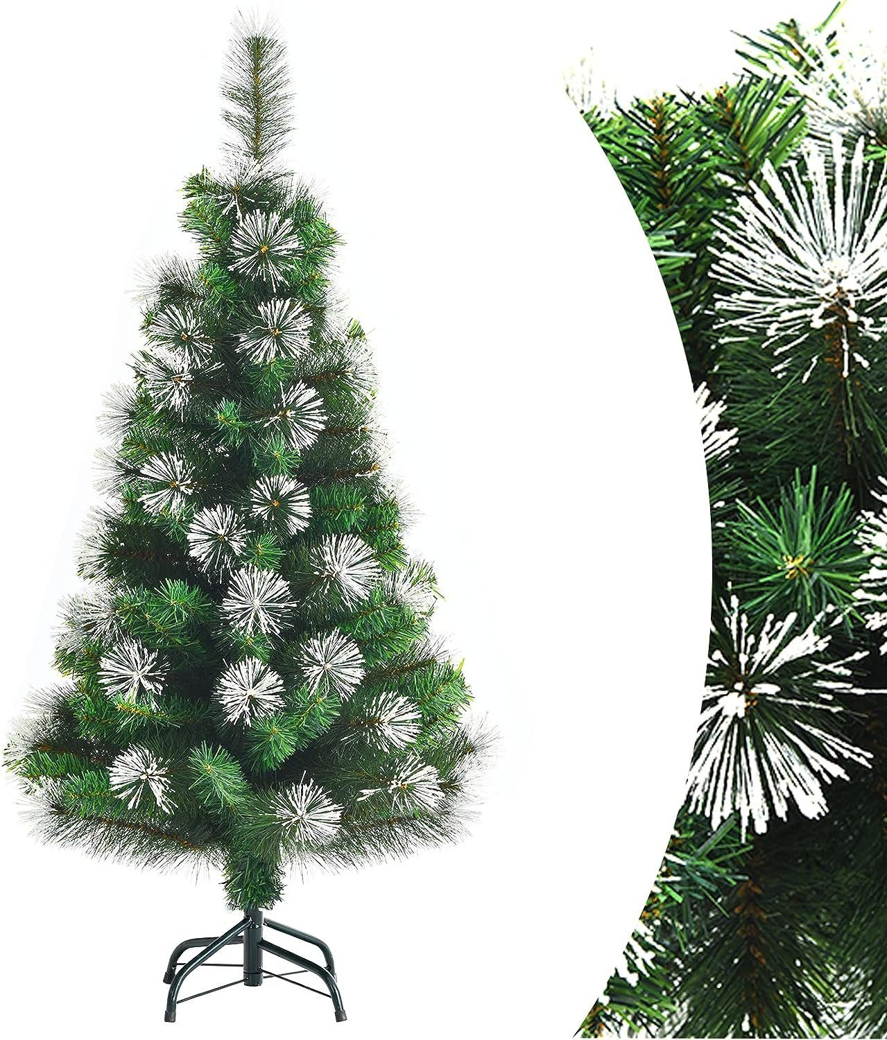 KOMFOTTEU Künstlicher Weihnachtsbaum Christbaum, 120cm