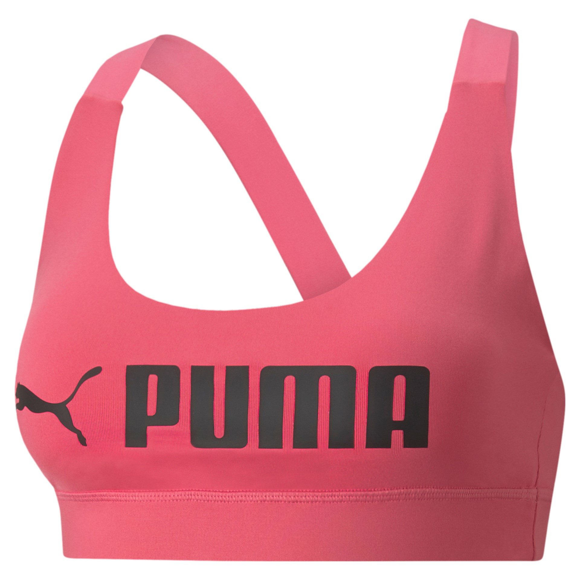 PUMA Sport-BH Puma Damen Sport BH Mid Impact Puma Fit Bra 522192 günstig online kaufen