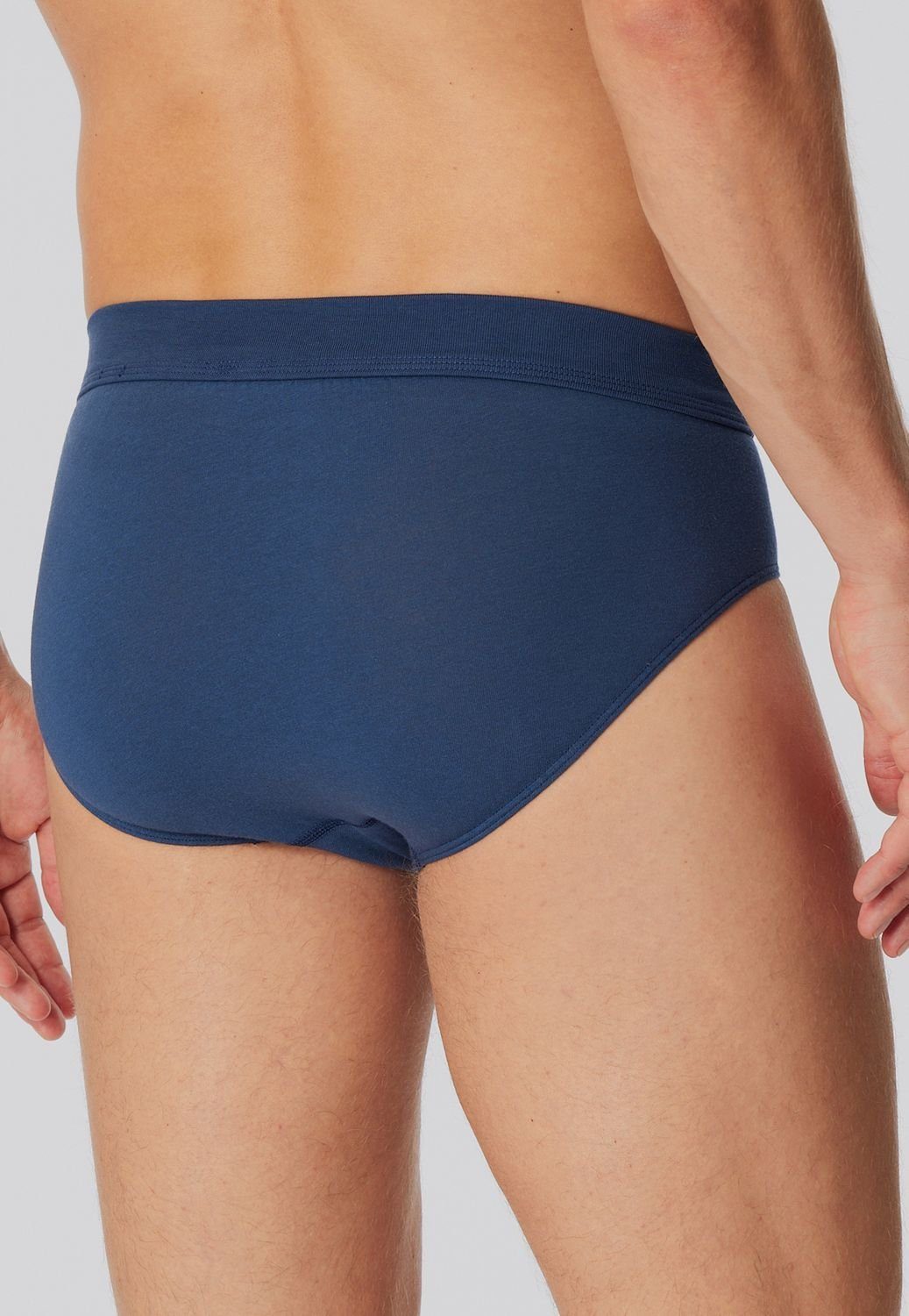 Schiesser Slip Mini Slip (2-St., Mehrpack) Comfort fit, Kontraststreifen, 2er Pack