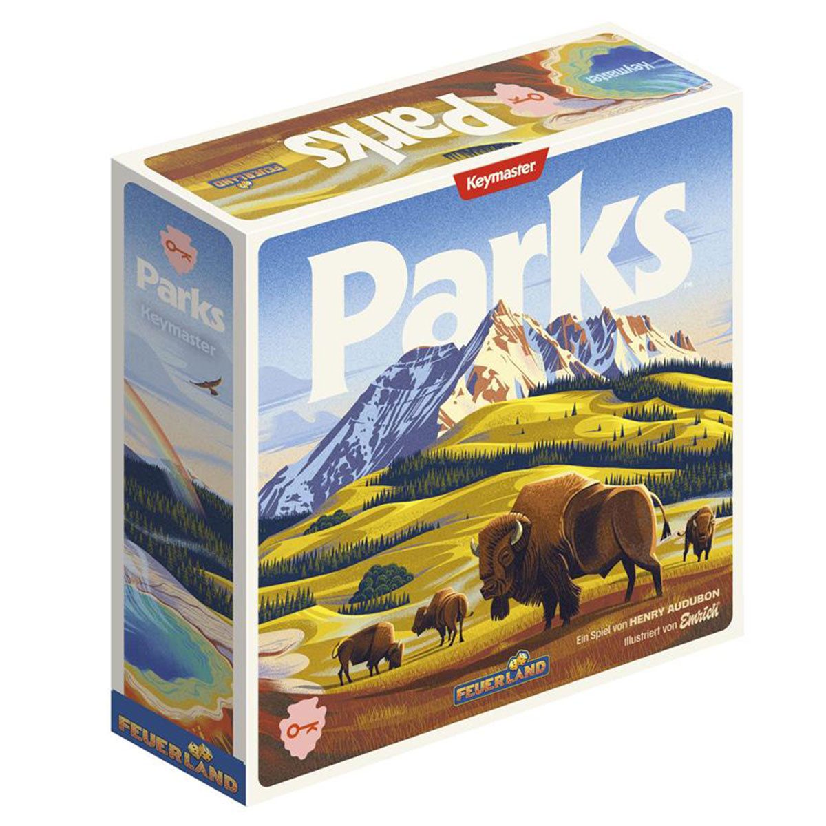 Feuerland Spiel Parks 2. Edition (DE) - Brettspiel