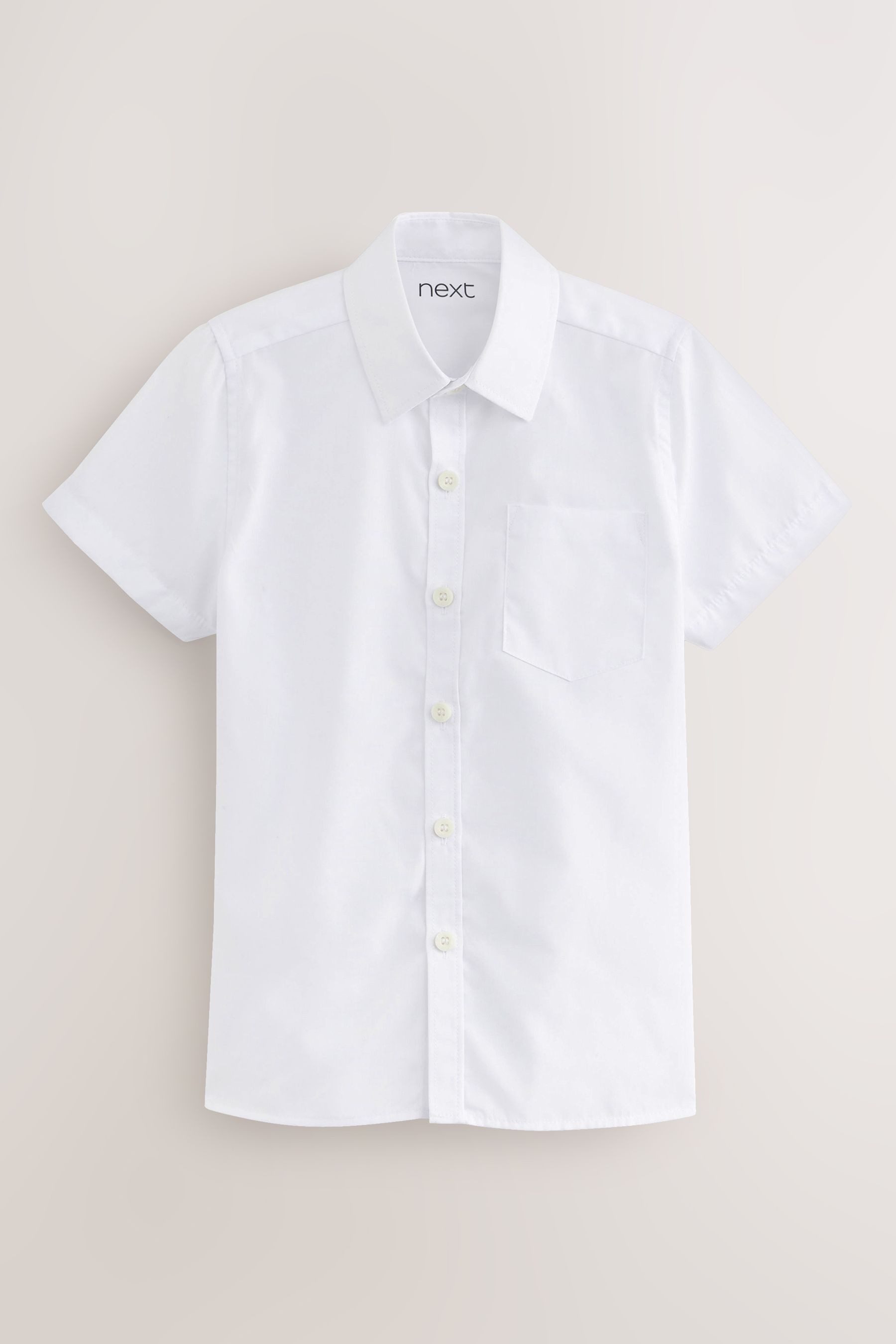 Next Kurzarmhemd Kurzarmhemden (3-17 Jahre) - Slim Fit, 2er-Pack (2-tlg)