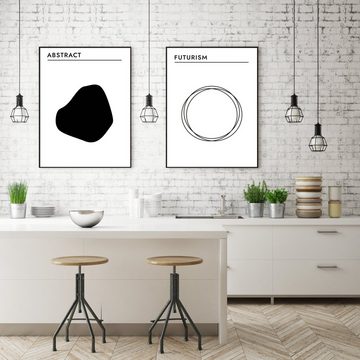 MOTIVISSO Poster Kunststil - Abstract