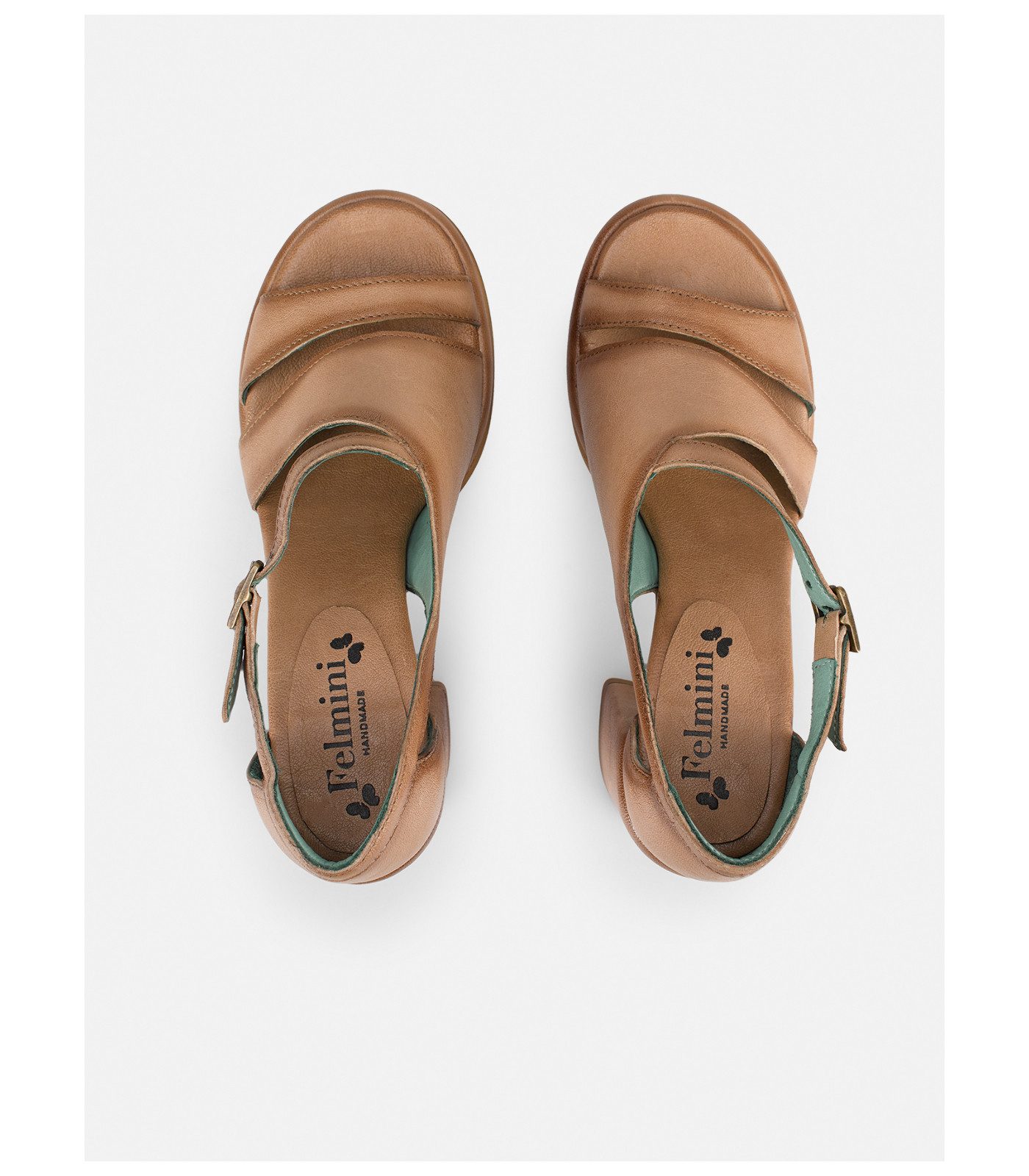 Felmini Sandalen Leder High-Heel-Sandalette