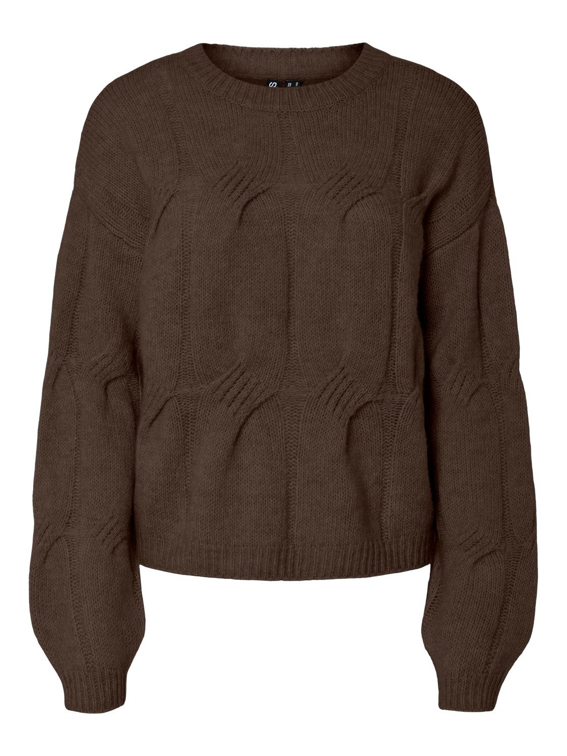 pieces Strickpullover PCJENNA LS O-NECK CABLE günstig online kaufen