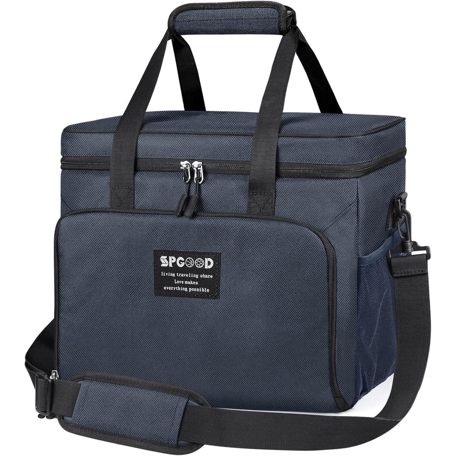 Kühltasche Kühltasche Thermotasche Picknicktasche Lunchtasche Blau 20L